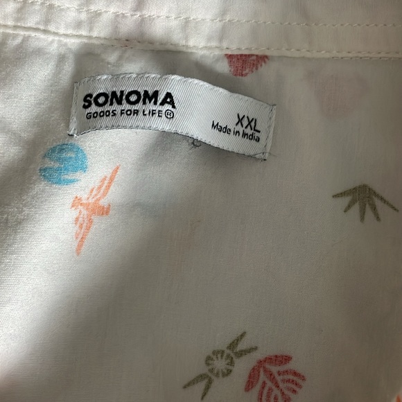 Sonoma Goods for Life Southwestern Print Shirt Men’s XXL AOP Pearl Snap Pockets - Picture 2 of 9